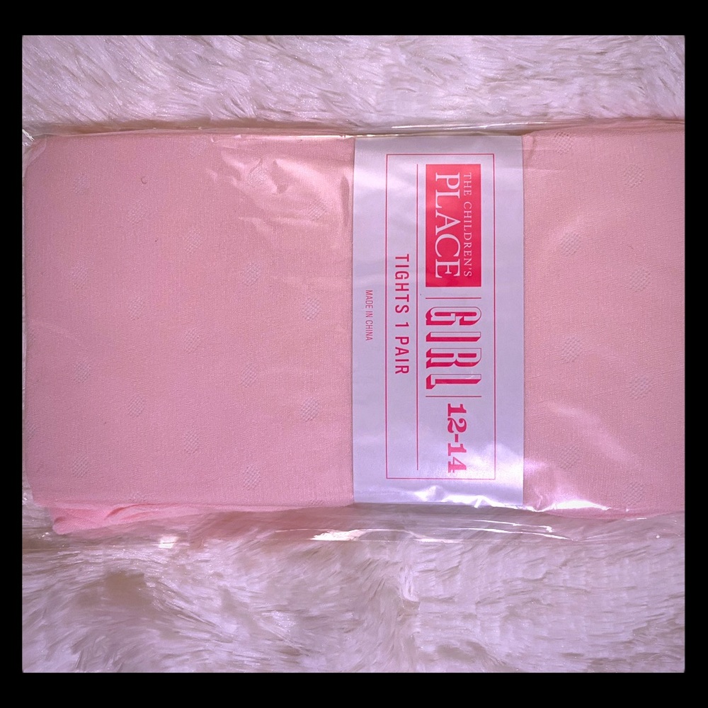 Children’s Place Girls Pink Tights